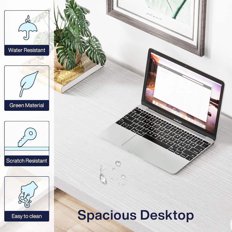 55" Heavy Duty Computer Desk, Office Desk