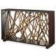 preview thumbnail 4 of 4, Uttermost Teak Maze Console Table - 54"W x 35"H x 14"D