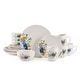 preview thumbnail 1 of 1, Studio Nova Rhea 16pc Dinnerware Set, Porc, Serv for 4 - 16-pc