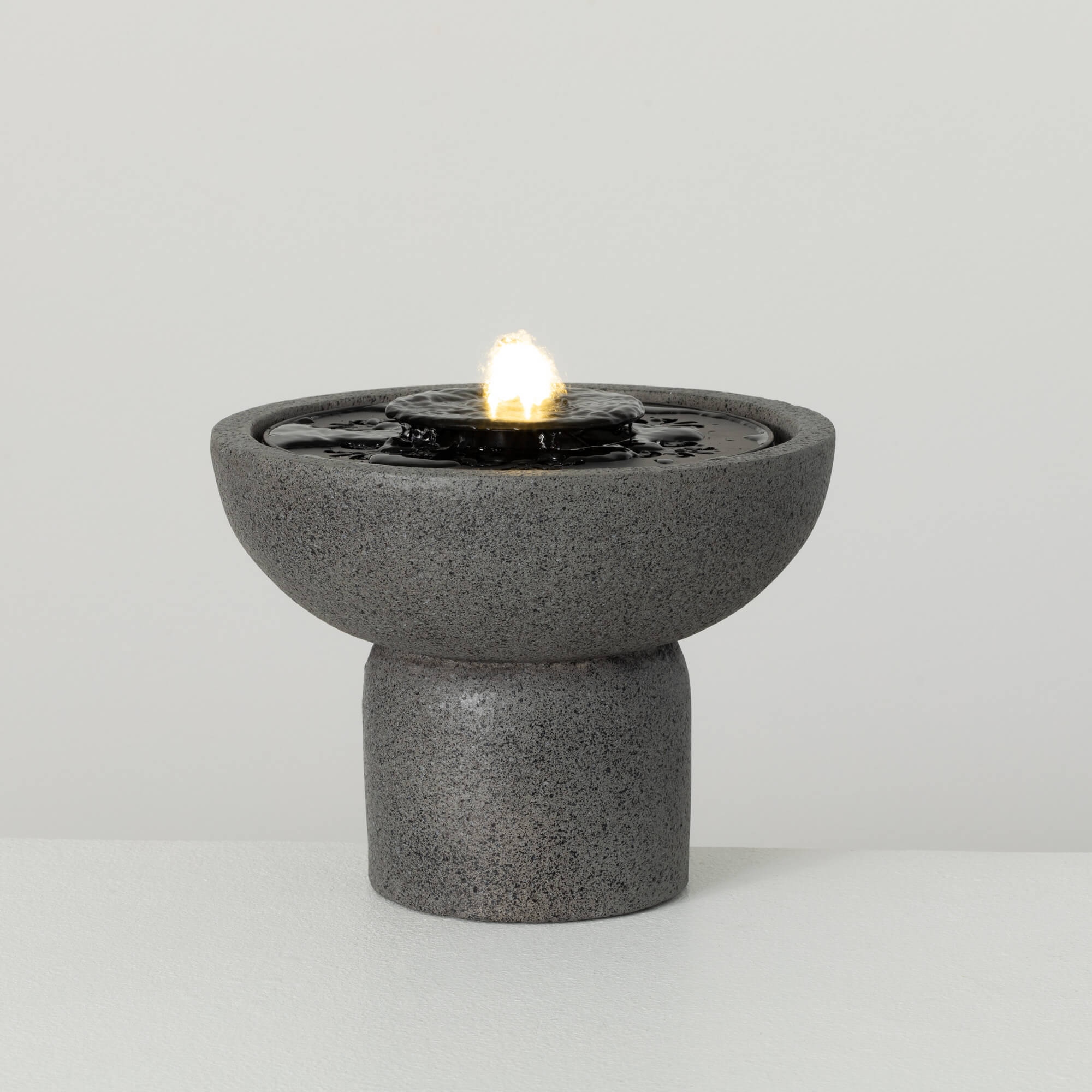 Sullivans 9.5 Gray Stone Cat Fountain Resin 17 L x 11.25 W x 9.5 H Bed Bath Beyond 39862605