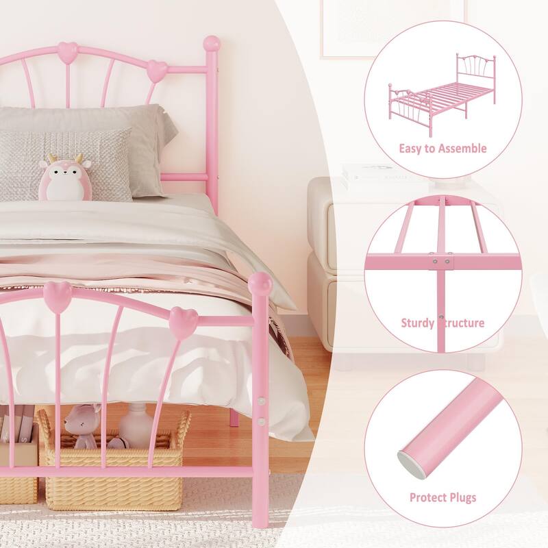 Twin Bed Frame for Kids