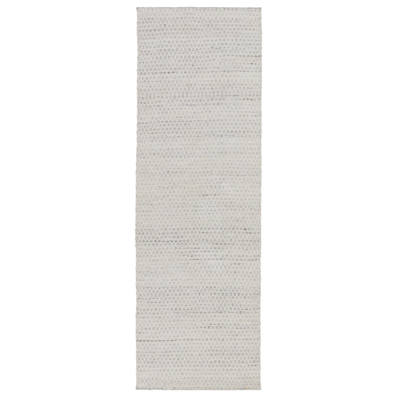 Shila Indoor/ Outdoor Trellis Area Rug - 2'6"X8' - Cream/Gray