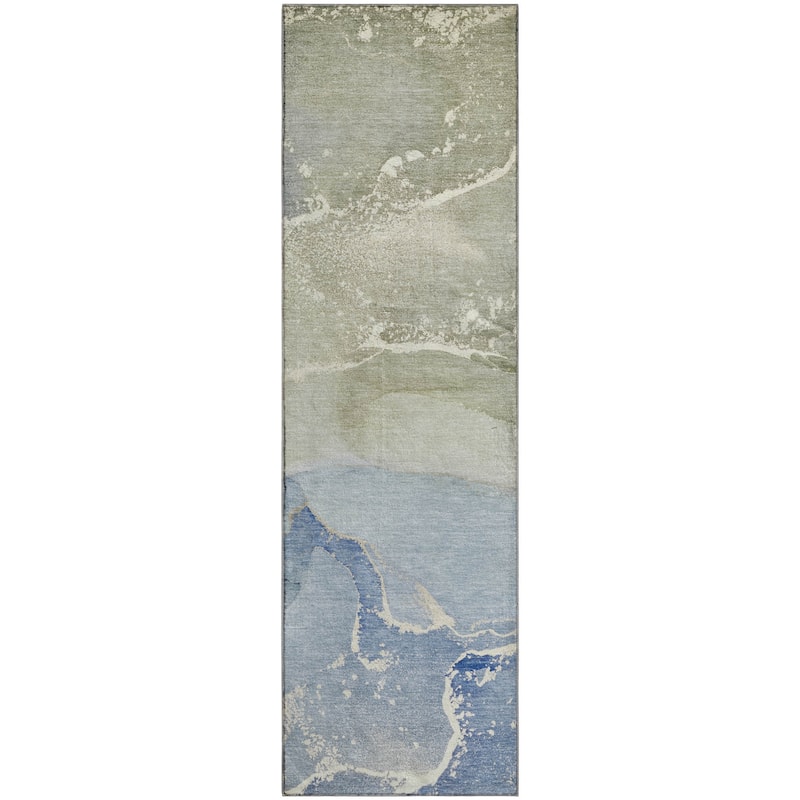 Premium Washable Super Soft Abstract Flow Contemporary Mayfield Rug