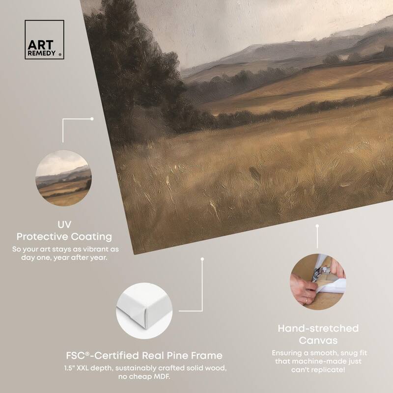 Open Country Canvas by Art Remedy, Gallery Wrapped