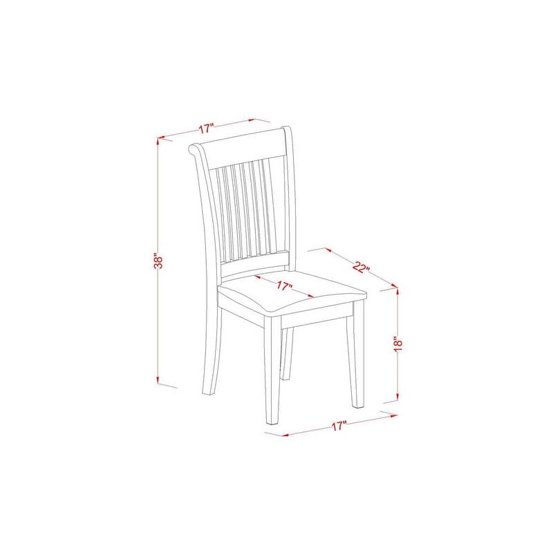 HomeStock 7-Piece Square Saddle Brown Finish Solid Wood Top Dining Table with 6-Chairs with Lattice Back