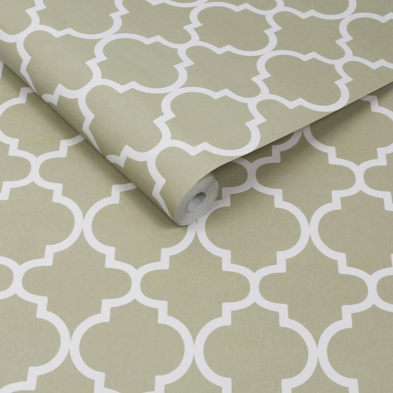Graham & Brown Trellia Sage Wallpaper