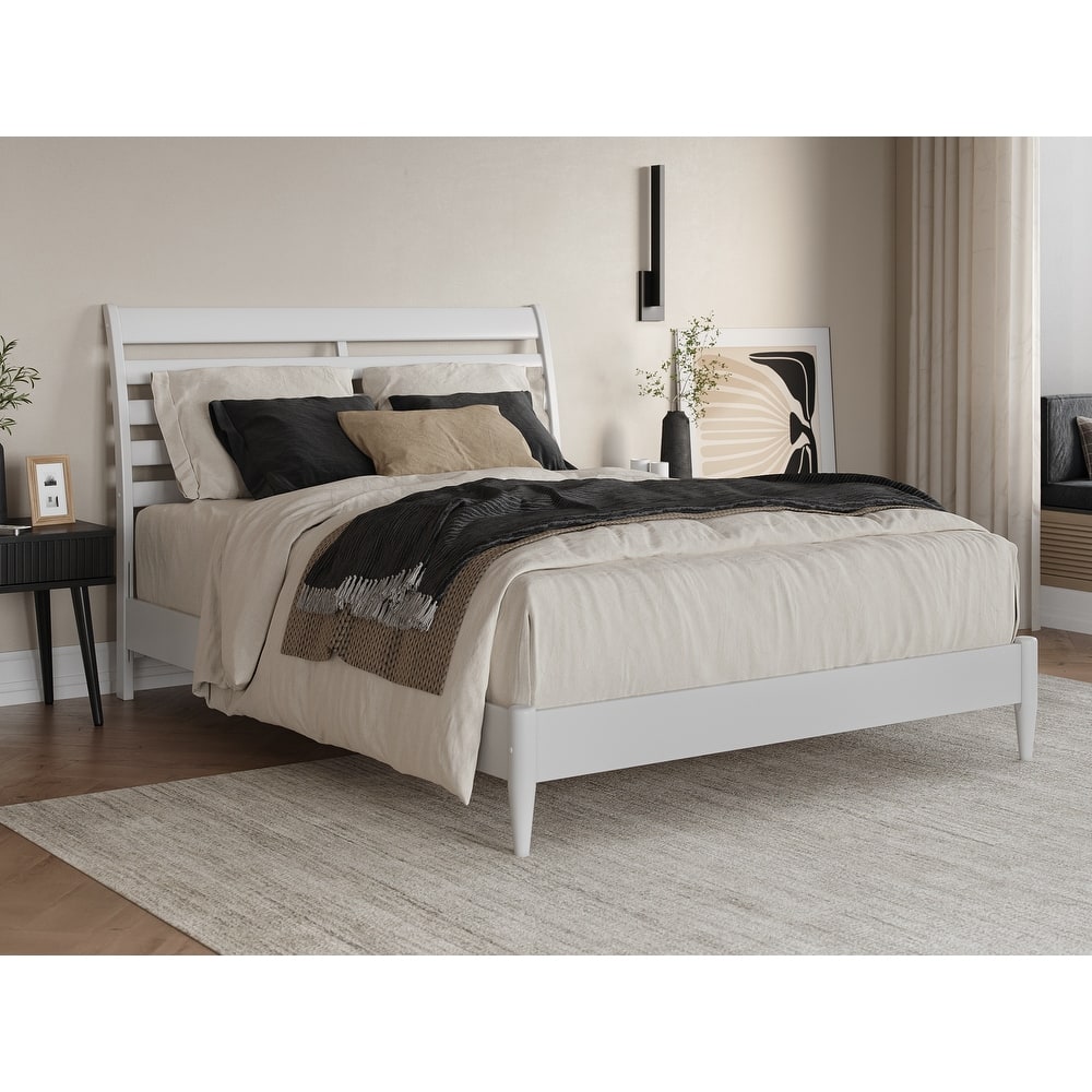 Savannah Solid Wood Low Profile Platform Bed