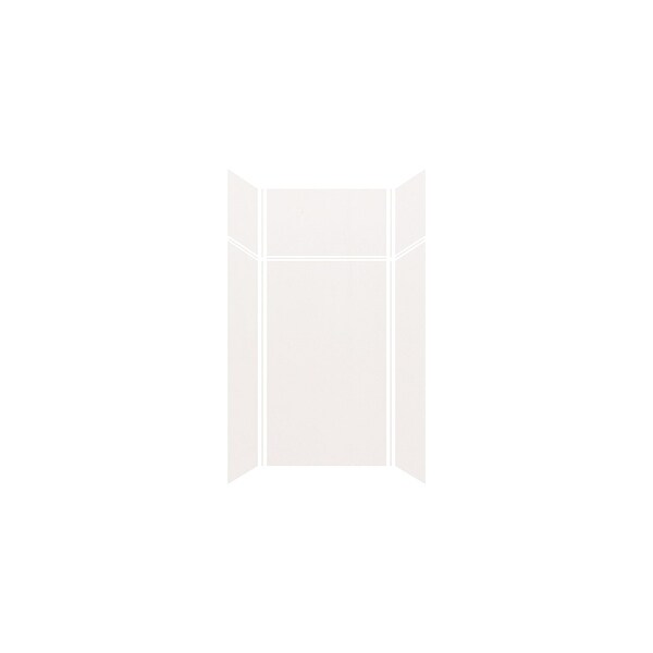 Transolid Expressions 36-in X 42-in X 96-in Glue to Wall Shower Walls - 42" x 36" x 96"