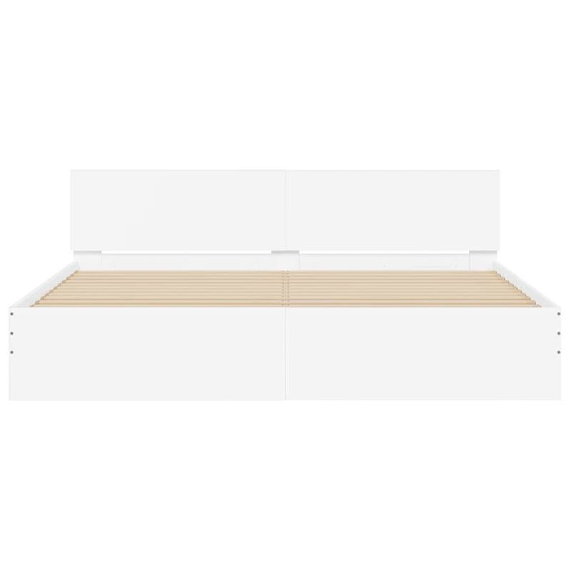 vidaXL Bed Frame Sonoma in Engineered Wood