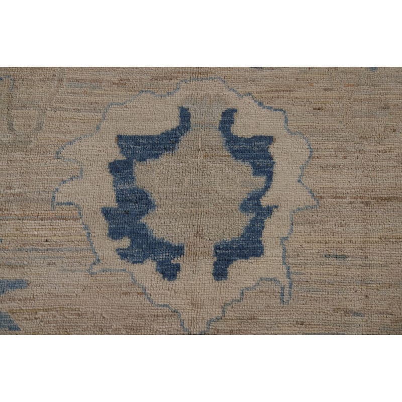 Oushak Oriental Area Rug Hand-knotted Wool Carpet - 10'0"x 13'5"