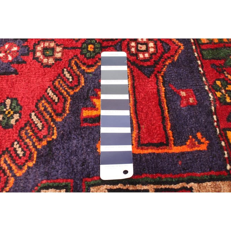 ECARPETGALLERY Hand-knotted Andelz Navy Wool Rug - 4'0 x 7'1