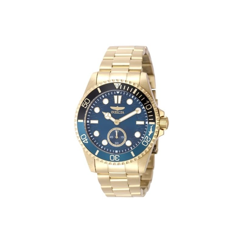 Invicta Men's 49435 Pro Diver Quartz VD78 Blue Dial Watch