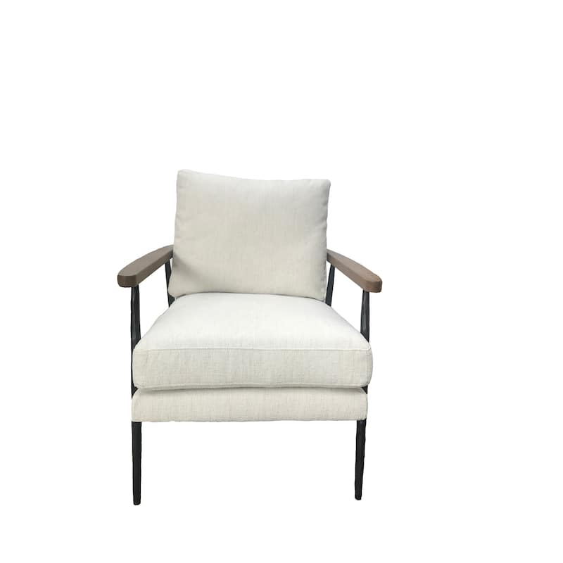 Steinbeck Oak Accent Chair, Natural