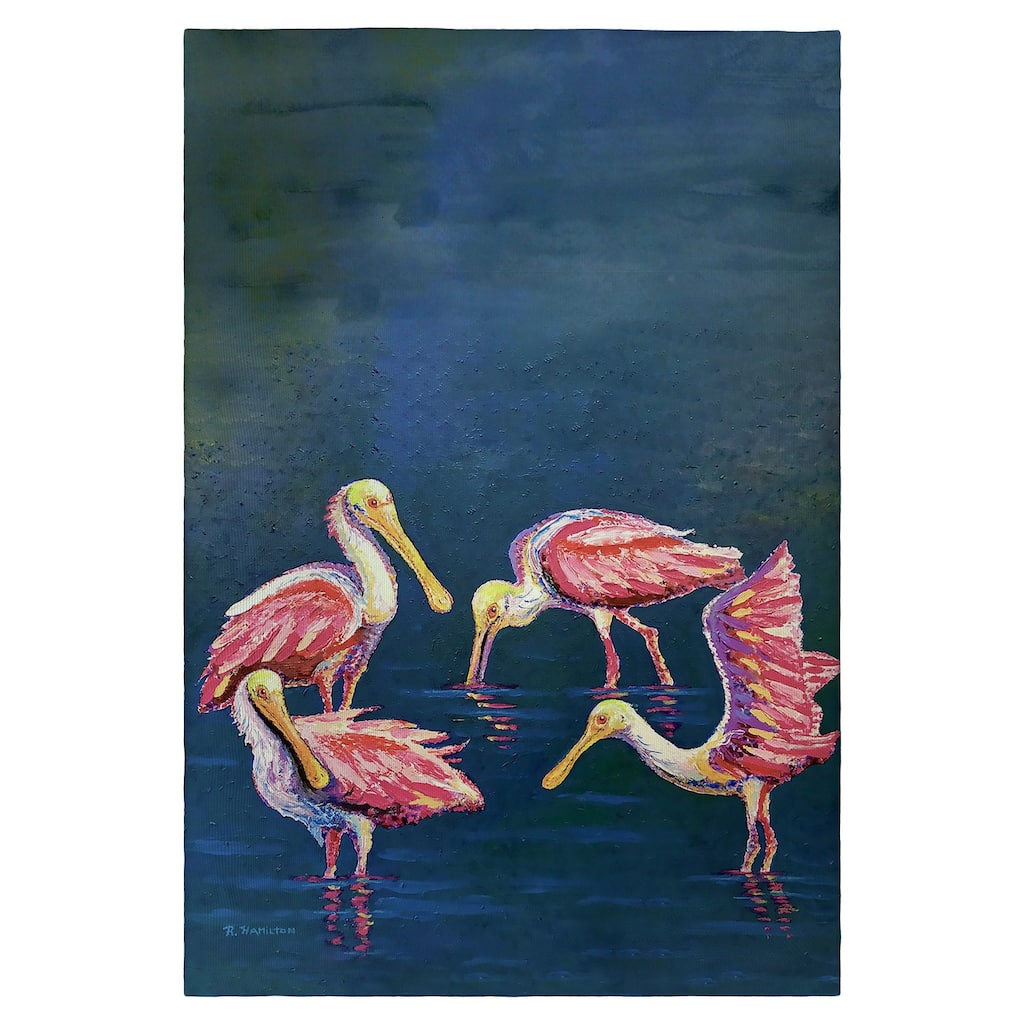 Spoonbill Gathering Guest Towel - 20x20
