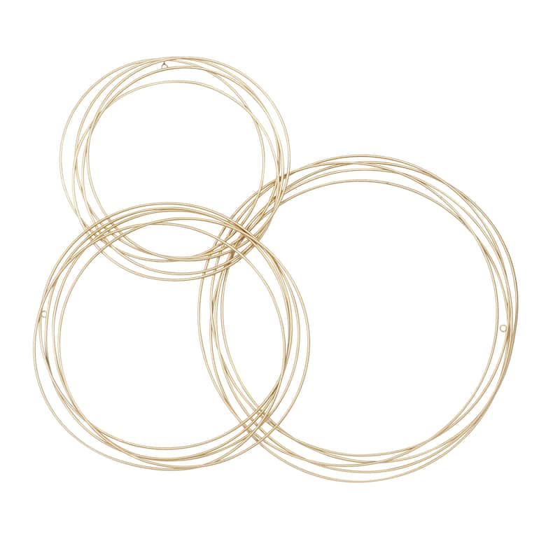 CosmoLiving by Cosmopolitan Metal Wall Decor