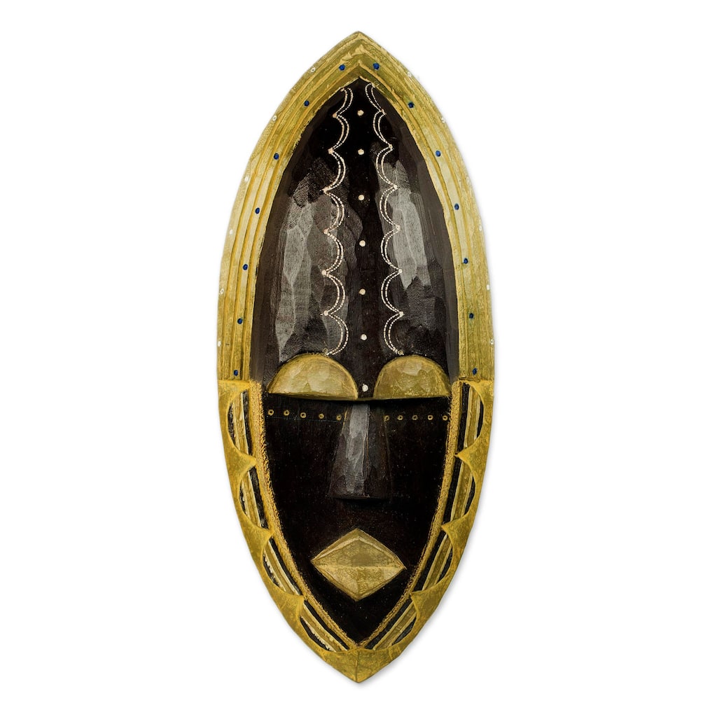 Novica Handmade Cherish Me African Wood Mask