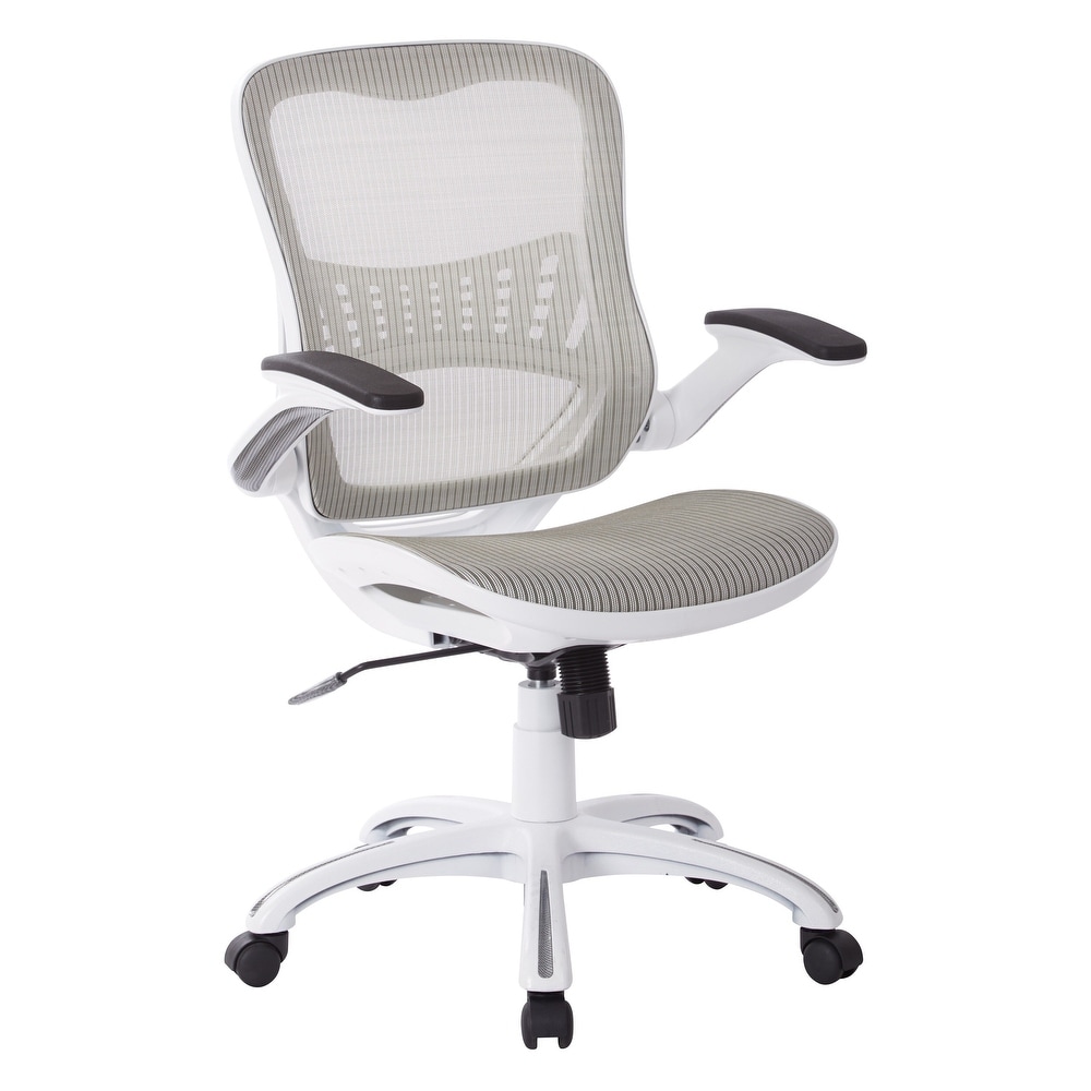 OVIOS Suede Fabric Ergonomic Office Chair High Back Lumbar Support - On  Sale - Bed Bath & Beyond - 30234960
