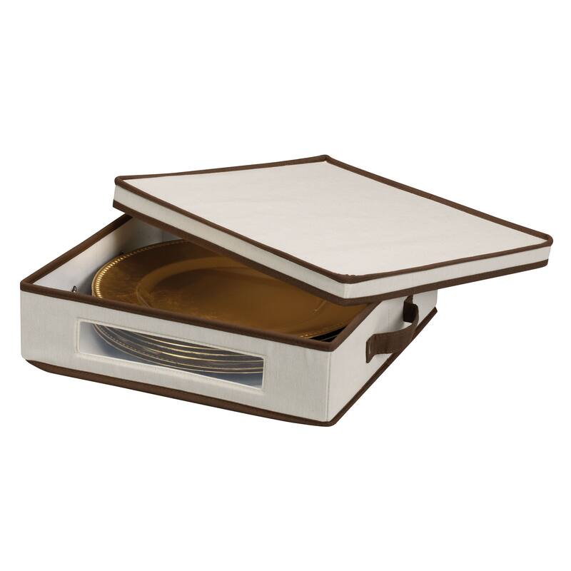 Household Essentials Plate Storage Box