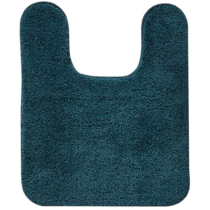 Mohawk Home Pure Perfection Solid Patterned Bath Rug - 1'8" x 2' Contour - Hunter Green