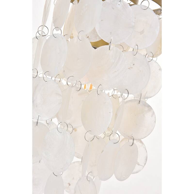 Elegant Lighting Selene Single Light 6" Wide Mini Pendant