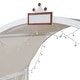 preview thumbnail 35 of 56, Wood Twin Size Bed Frame with Arched Roof, Floor Bed with Light and Curtain, Pull-out Kids Bed for Girls Boys Bedroom