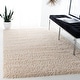 preview thumbnail 86 of 197, SAFAVIEH Laguna Shag Verdiana Solid Color 2-inch Thick Rug. 10' x 14' - Beige - Rectangle