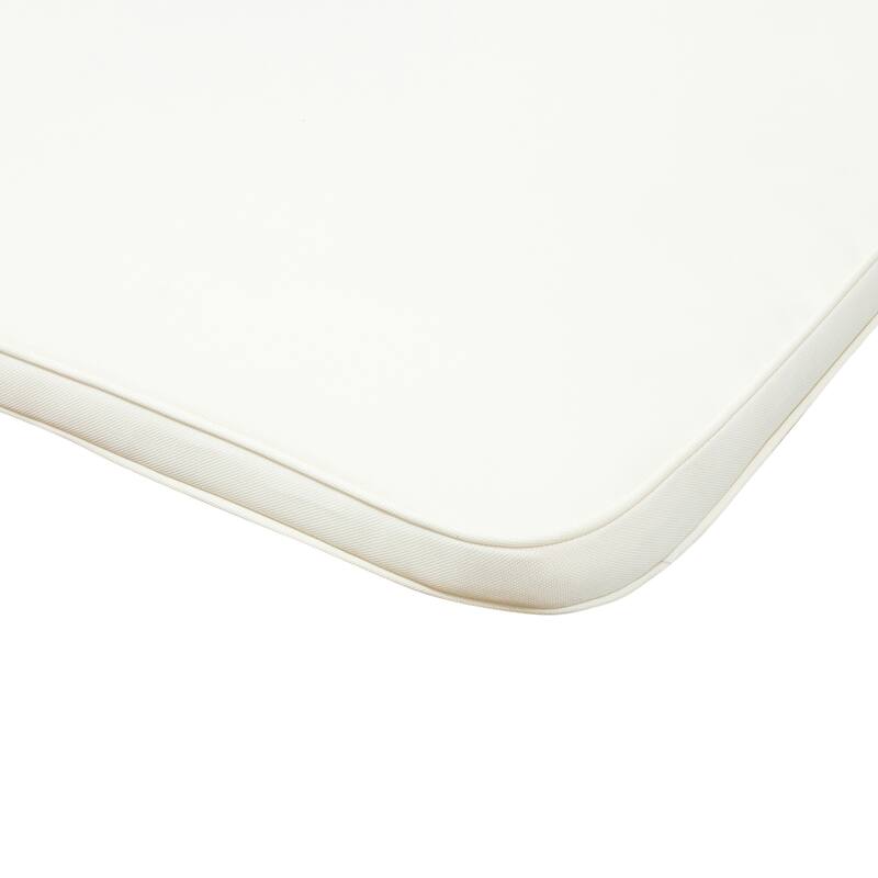 Nadine Outdoor Acacia Wood Chaise Lounge and Cushion Set by Christopher Knight Home