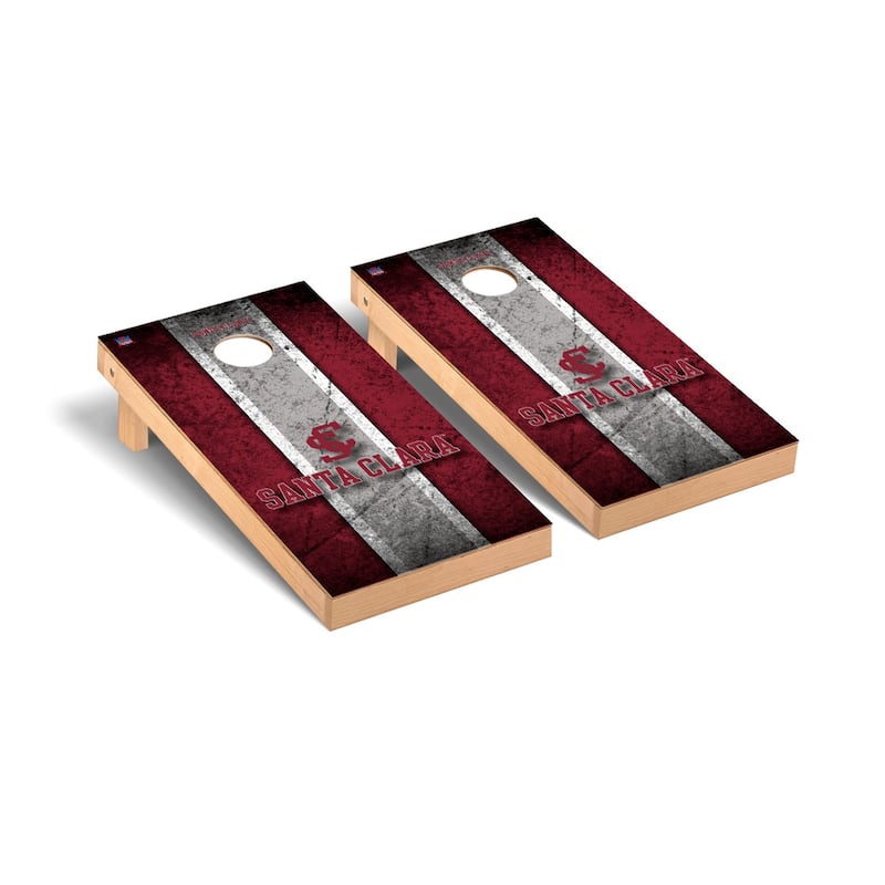 Santa Clara Broncos Vintage Cornhole Board Set