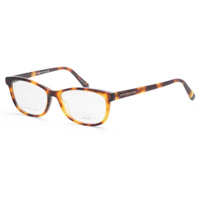 Tommy Hilfiger Women's 54mm Havana Yellow Opticals TH1682-086-54 - N/A