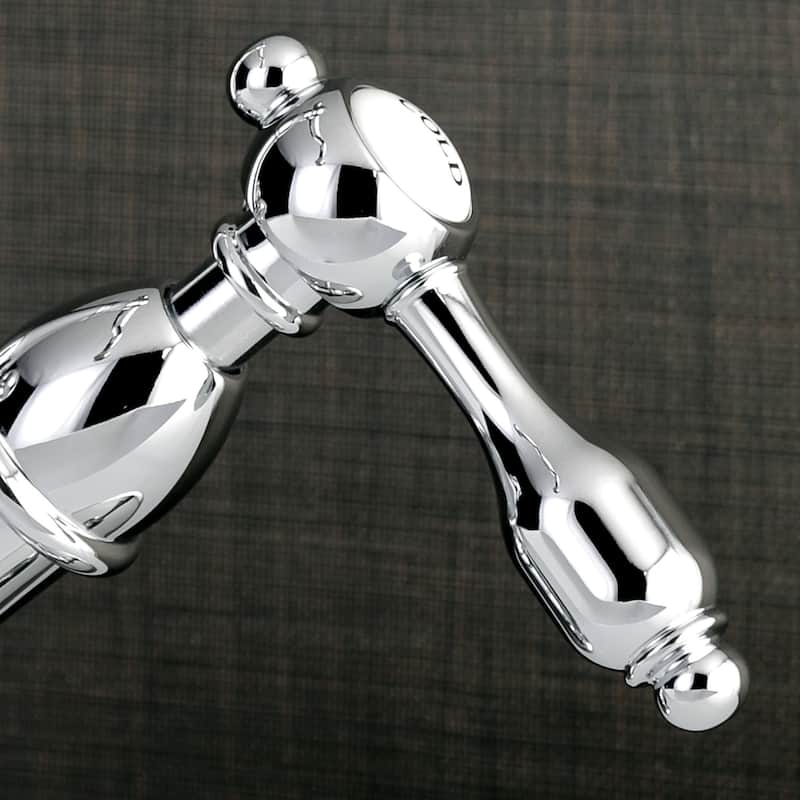 Kingston Brass Tudor 4 in. Centerset Bathroom Faucet