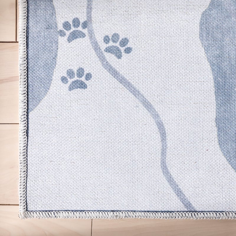 Well Woven Kids Rugs Safari Modern Machine Washable Area Rug