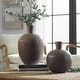 preview thumbnail 2 of 1, Uttermost Islander Black Vases Set Of 2