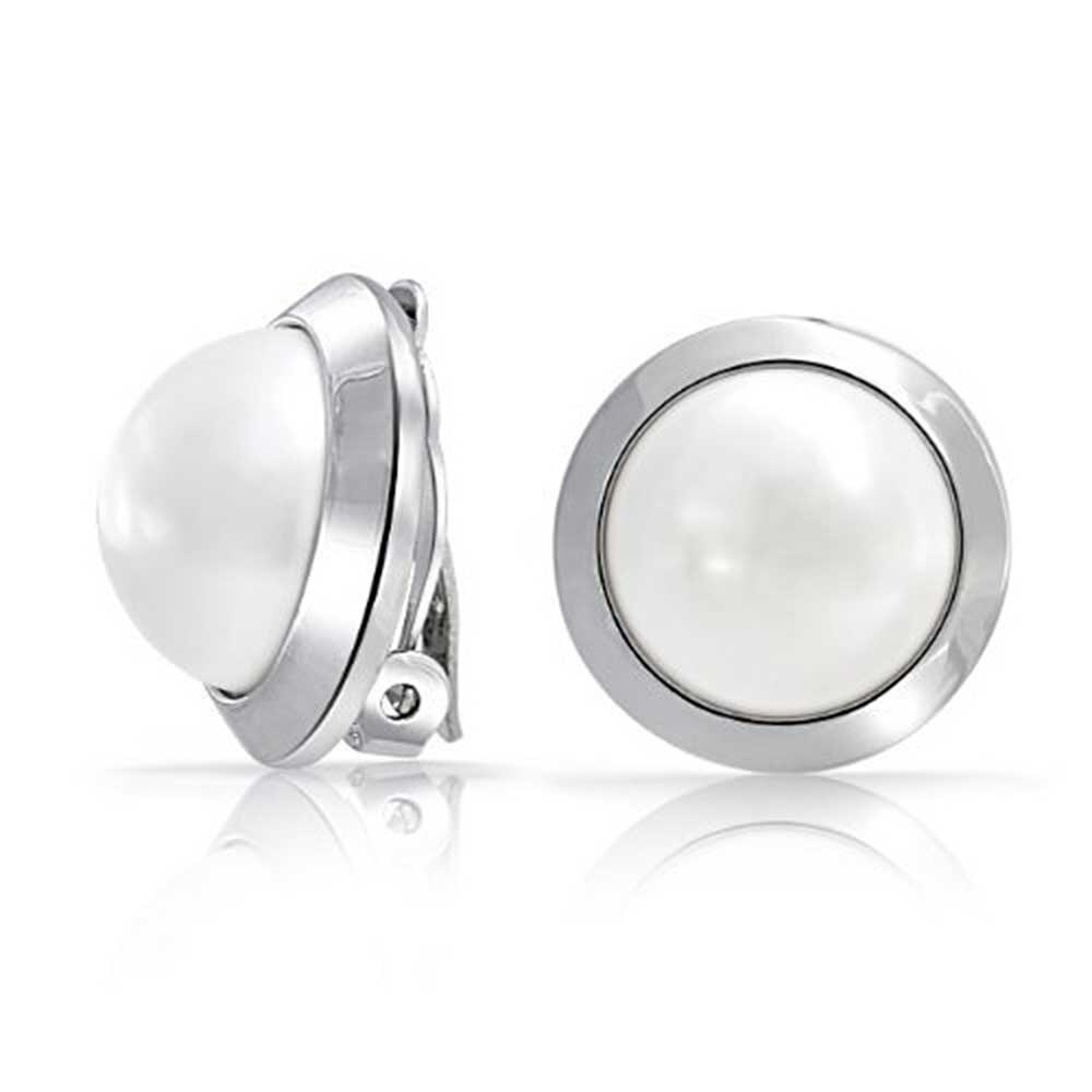 round white button