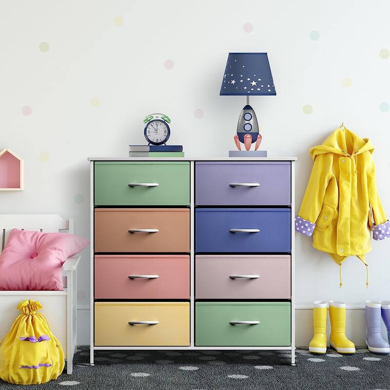 Dressers for Bedroom with 8 Drawers, Chest of Drawers for Bedroom