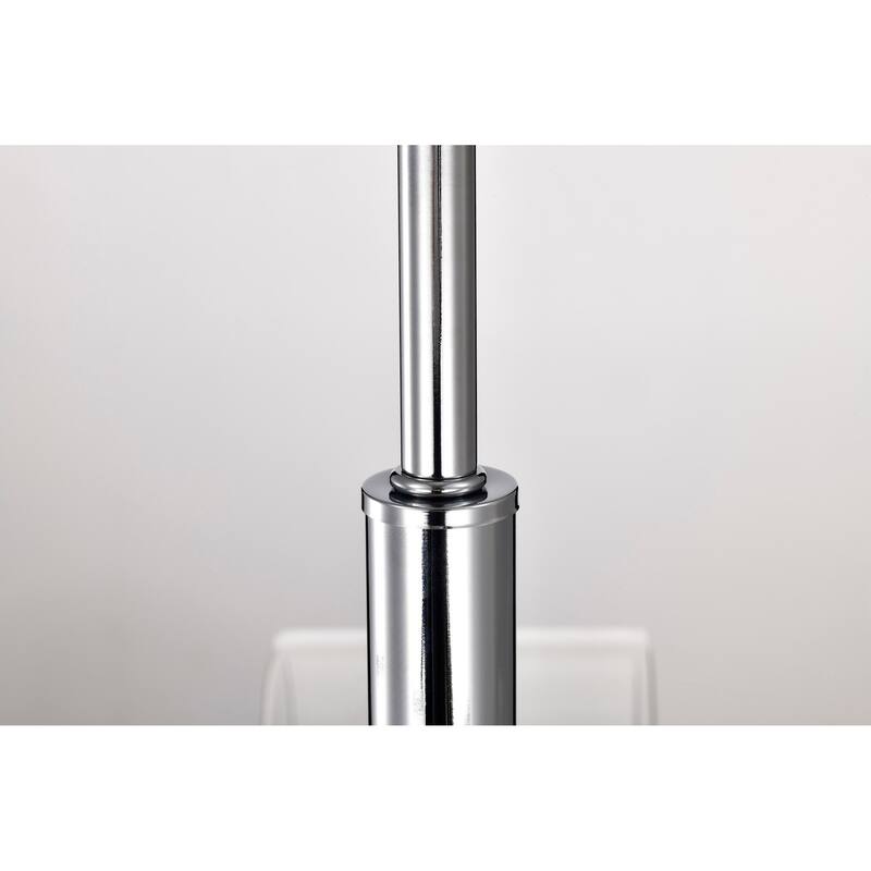 Marlowe 28 Inch 5 Light Chandelier Polished Nickel with Clear Glass - Polished Nickel