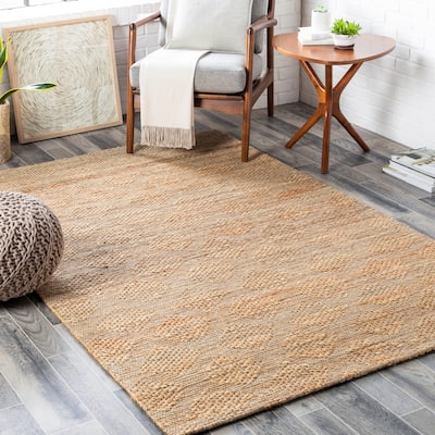 Livabliss Rahma Jute Bohemian Hand Woven Area Rug