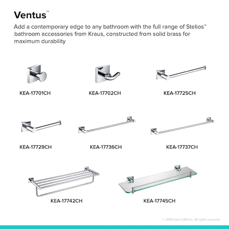 Kraus Ventus 18" Towel Bar