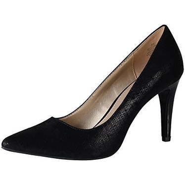 Bandolino Womens fairbury Fabric Pointed Toe Dorsay Black Shimmer Size 6.5 Bandolino Womens fairbury Fabric Pointed Toe Dorsay Black Shimmer Size 6.5