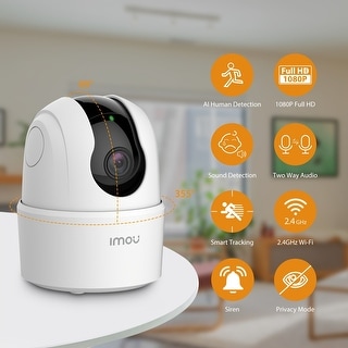 Indoor Wifi IP Camera Ranger 2C 2MP Smart Tracking 360 Degree Coverage ...
