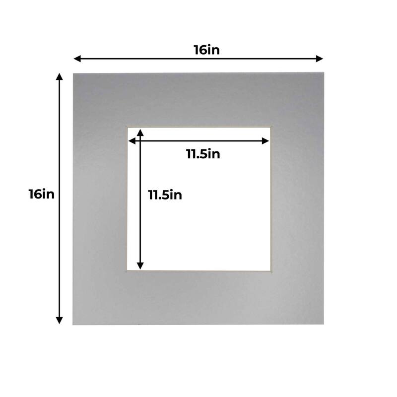 16x16 Mat For 12x12 Photo Metallic Silver Matboard For Frames 16x16-mat-for-12x12-photo-metallic-silver-matboard-for-frames