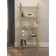 preview thumbnail 1 of 4, Silver Orchid Borgstrom 5-tier Bookcase