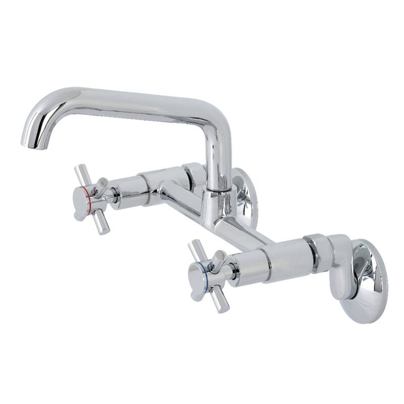 Kingston Brass Concord Two-Handle Wall Mount Kitchen Faucet
