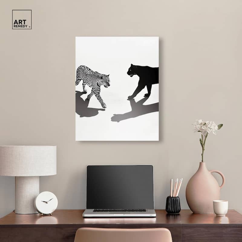 Walk of Power Canvas by Art Remedy, Gallery Wrapped