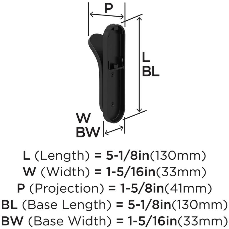 Amerock HBX37012 Unison Single Robe Hook