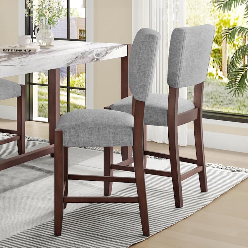 Upholstered Bar Chairs Side Chairs Set of 4