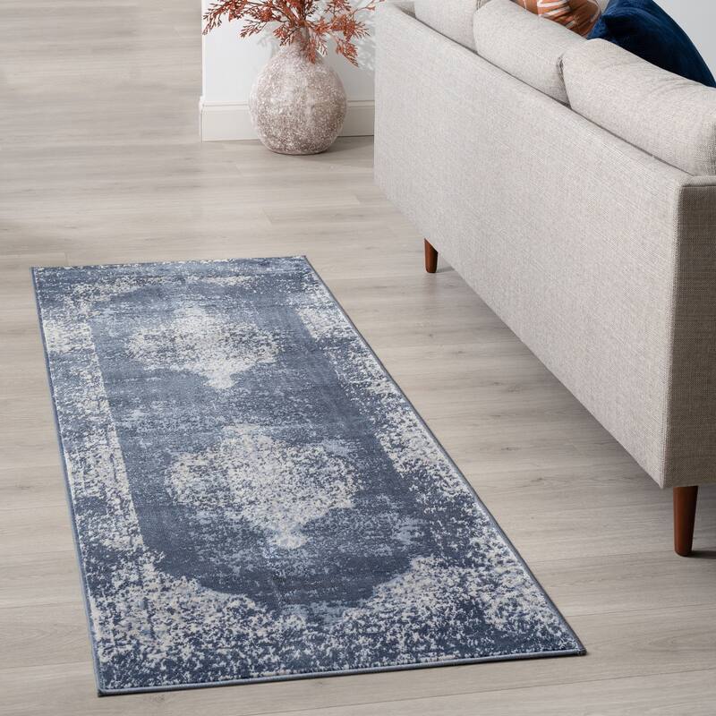 Linx Shabby Chic Medallion Indoor Area Rug