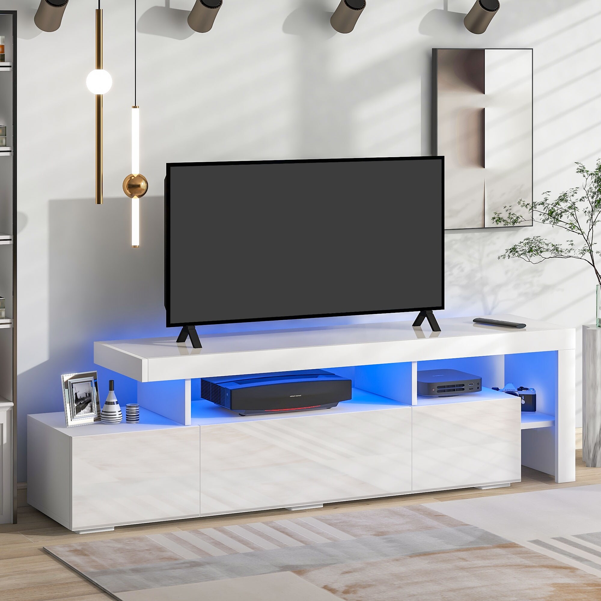 Light up tv unit 2025