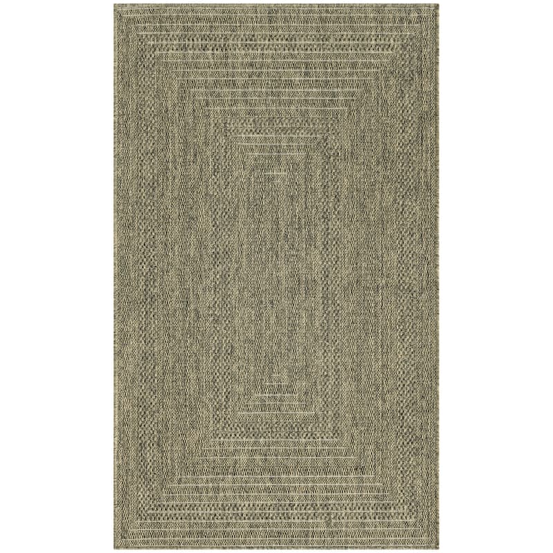 Nourison Tulum Indoor/Outdoor Geometric Area Rug