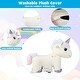 preview thumbnail 7 of 8, Gymax 6V Electric Animal Ride On Toy Unicorn Kids Plush Ride-on w/