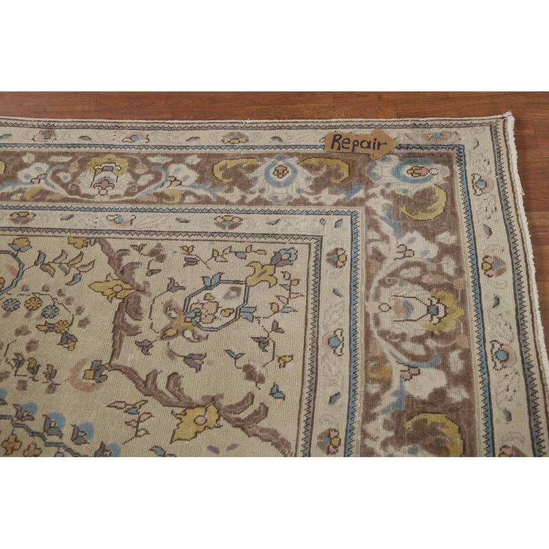 Tabriz Persian Area Rug Traditional Handmade Wool Carpet - 8'0"x 10'7"